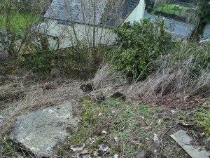 The garden slop after just a brief amount of work.